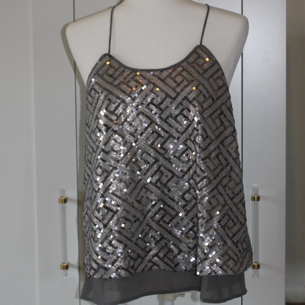 YA Los Angeles sequin top